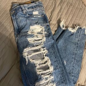 American Eagle size 10 regular stretch mom jean